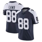 BIPIHUC D.Cowboys #88 CeeDee Lamb Player Navy-White Limited Alternate Vapor Untouchable Home Game Stitched Jerseys