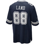BIPIHUC D.Cowboys #88 CeeDee Lamb Player Navy Home Game Stitched Jerseys
