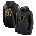 BIPIHUC D.Cowboys #97 Kenny Clark Player Black Salute to Service Pullover Hoodies Limited Stitched Jerseys