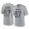 BIPIHUC D.Cowboys #97 Kenny Clark Player Gray Atmosphere Fashion Home Game Stitched Jerseys