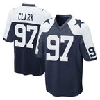 BIPIHUC D.Cowboys #97 Kenny Clark Player Navy-White Alternate Home Game Stitched Jerseys