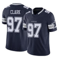 BIPIHUC D.Cowboys #97 Kenny Clark Player Navy Limited Vapor F.U.S.E. Home Game Stitched Jerseys