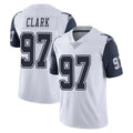 BIPIHUC D.Cowboys #97 Kenny Clark Player White-Navy Limited Color Rush Vapor Untouchable Home Game Stitched Jerseys
