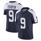BIPIHUC D.Cowboys #9 KaVontae Turpin Player Navy-White Limited Alternate Vapor Untouchable Home Game Stitched Jerseys