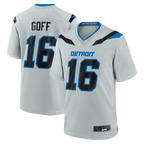 BIPIHUC D.Lions #16 Jared Goff Silver 2026 Rivalries Collection Game Stitched Jerseys