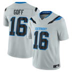 BIPIHUC D.Lions #16 Jared Goff Silver 2026 Rivalries Collection Limited Stitched Jerseys