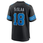 BIPIHUC D.Lions #18 Isaac TeSlaa Black Alternate Game Player Stitched Jerseys