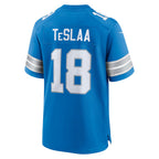 BIPIHUC D.Lions #18 Isaac TeSlaa Blue Game Player Jersey