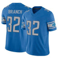 BIPIHUC D.Lions #32 Brian Branch Player Blue Vapor F.U.S.E. Limited Home Game Stitched Jerseys