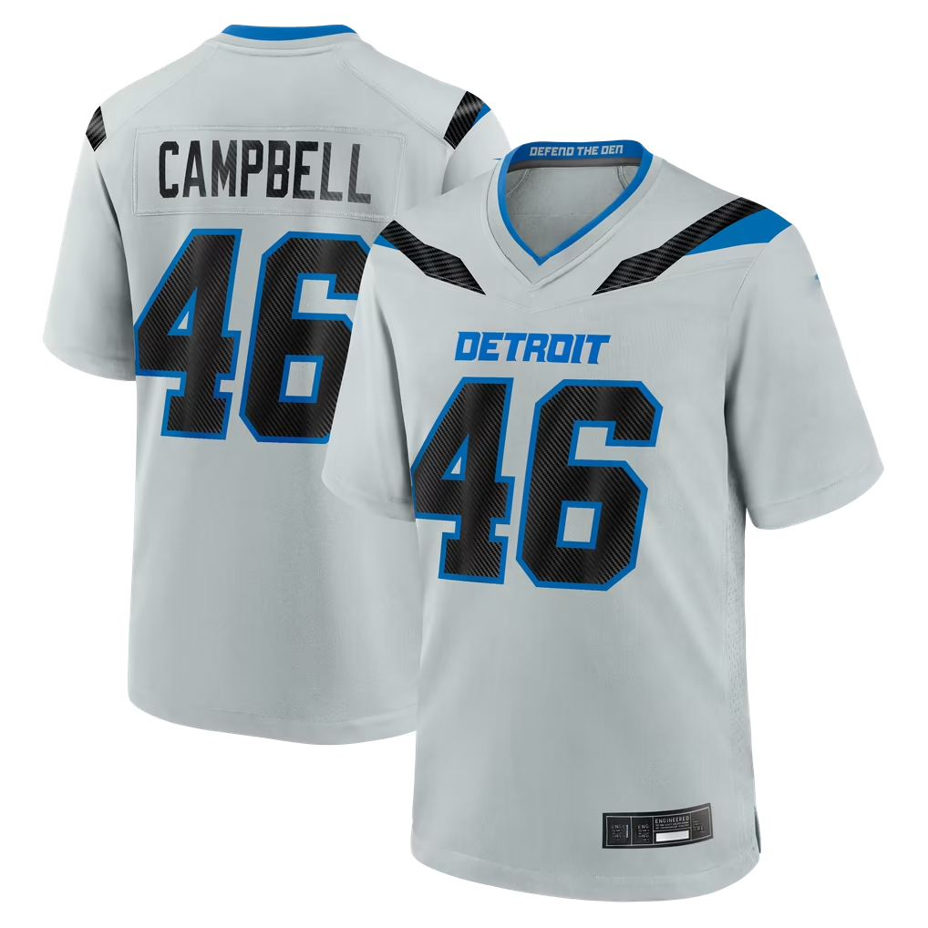 BIPIHUC D.Lions #46 Jack Campbell 2026 Rivalries Collection Game Stitched Jerseys