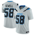BIPIHUC D.Lions #58 Penei Sewell Silver 2026 Rivalries Collection Limited Stitched Jerseys
