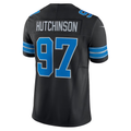 BIPIHUC D.Lions #97 Aidan Hutchinson Black 2nd Alternate Vapor F.U.S.E. Limited Stitched Jerseys
