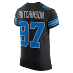 BIPIHUC D.Lions #97 Aidan Hutchinson Black Alternate Vapor F.U.S.E. Elite Stitched Jerseys