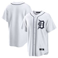 BIPIHUC D.Tigers White Home Game Blank Player Stitched Jerseys