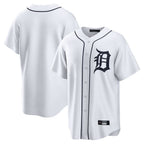 BIPIHUC D.Tigers White Home Game Blank Player Stitched Jerseys