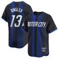 BIPIHUC D.Tigers #13 Dillon Dingler Player Navy City Connect Home Limited Stitched Jerseys
