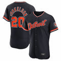 BIPIHUC D.Tigers #20 Spencer Torkelson Player Navy Limited Elite Home Game Stitched Jerseys