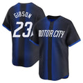 BIPIHUC D.Tigers #23 Kirk Gibson Player Navy City Connect Home Limited Stitched Jerseys