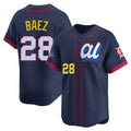 BIPIHUC D.Tigers #28 Javier B¡§¡éez Player Navy Limited American League All-Star Edition Stitched Jerseys