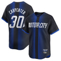 BIPIHUC D.Tigers #30 Kerry Carpenter Player Navy City Connect Home Limited Stitched Jerseys