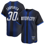 BIPIHUC D.Tigers #30 Kerry Carpenter Player Navy City Connect Home Limited Stitched Jerseys