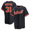 BIPIHUC D.Tigers #31 Riley Greene Player Navy Home Game Stitched Jerseys