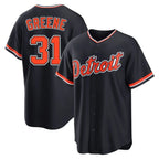 BIPIHUC D.Tigers #31 Riley Greene Player Navy Home Game Stitched Jerseys