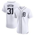 BIPIHUC D.Tigers #31 Riley Greene Player White Limited Elite Home Stitched Jerseys