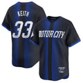 BIPIHUC D.Tigers #33 Colt Keith Player Navy City Connect Home Limited Stitched Jerseys