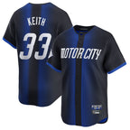 BIPIHUC D.Tigers #33 Colt Keith Player Navy City Connect Home Limited Stitched Jerseys