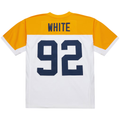 BIPIHUC GB.Packers 2010 #92 Reggie White Mitchell & Ness White 1994 Legacy Replica Stitched Puhic Jersey