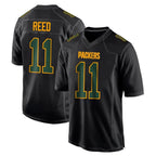 BIPIHUC GB.Packers #11 Jayden Reed Player Black Fashion Home Game Stitched Jerseys