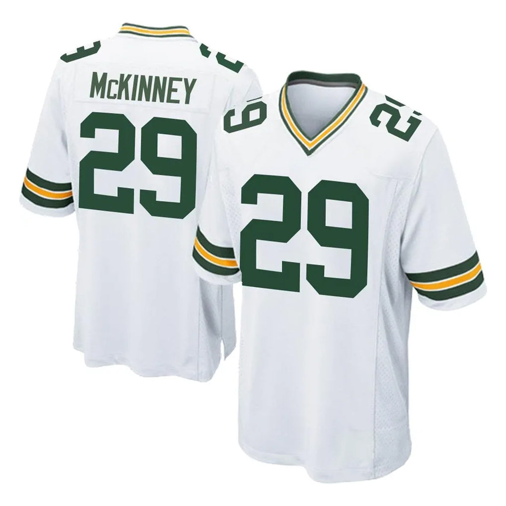BIPIHUC GB.Packers #29 Xavier McKinney Player White Home Game Stitched Jerseys