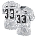 BIPIHUC GB.Packers #33 Evan Williams Player Arctic Camo Salute To Service Limited Stitched Jerseys