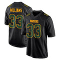 BIPIHUC GB.Packers #33 Evan Williams Player Black Fashion Home Game Stitched Jerseys