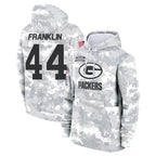BIPIHUC GB.Packers #44 Zaire Franklin Player Arctic Camo Salute to Service Hoodies Limited Game Stitched Jerseys