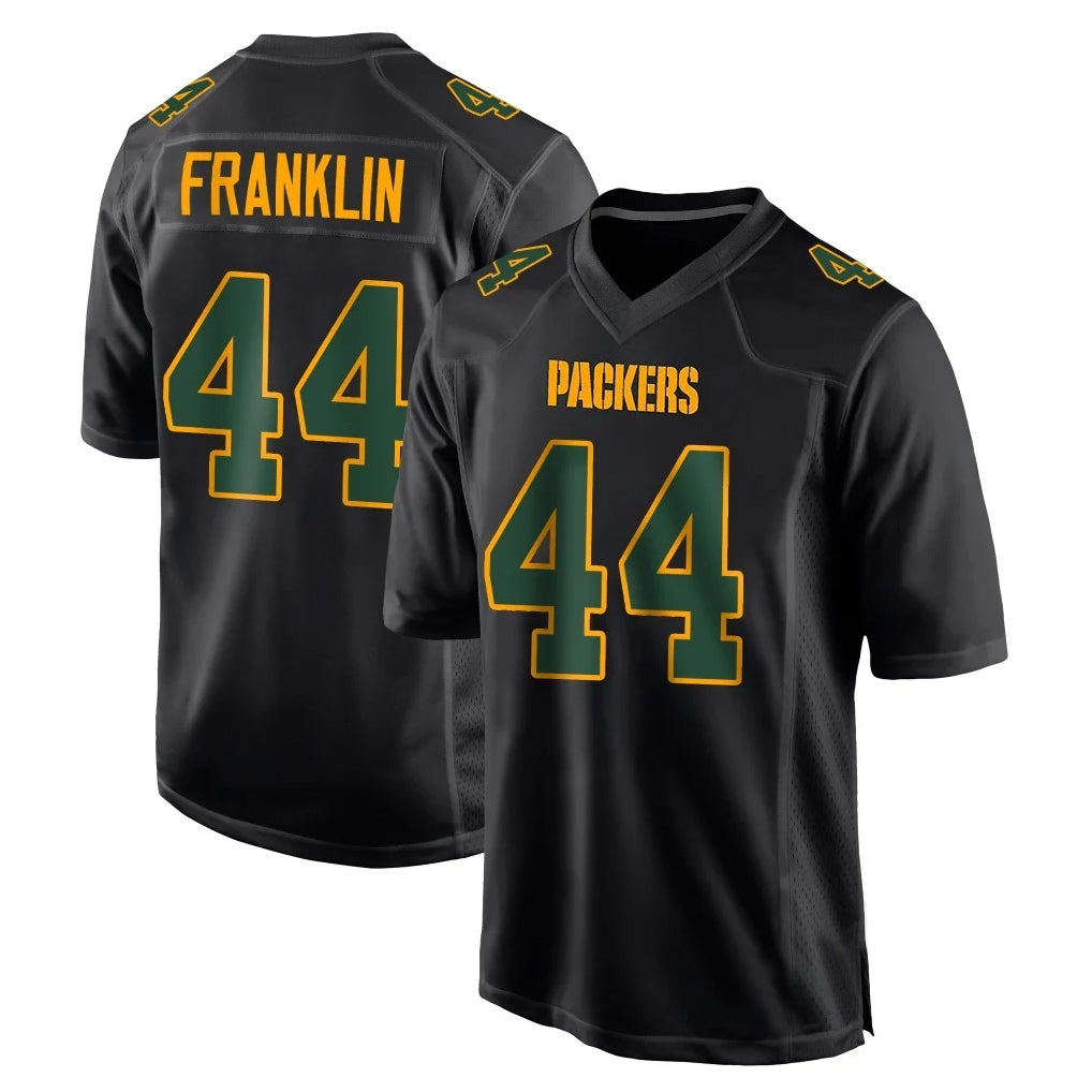 BIPIHUC GB.Packers #44 Zaire Franklin Player Black Fashion Home Game Stitched Jerseys