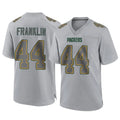 BIPIHUC GB.Packers #44 Zaire Franklin Player Gray Atmosphere Fashion Home Game Stitched Jerseys