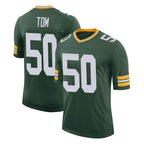 BIPIHUC GB.Packers #50 Zach Tom Player Green Limited Classic Home Game Stitched Jerseys