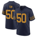 BIPIHUC GB.Packers #50 Zach Tom Player Navy The 1923 Classic Home Game Stitched Jerseys
