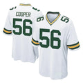 BIPIHUC GB.Packers #56 Edgerrin Cooper Player White Home Game Stitched Jerseys