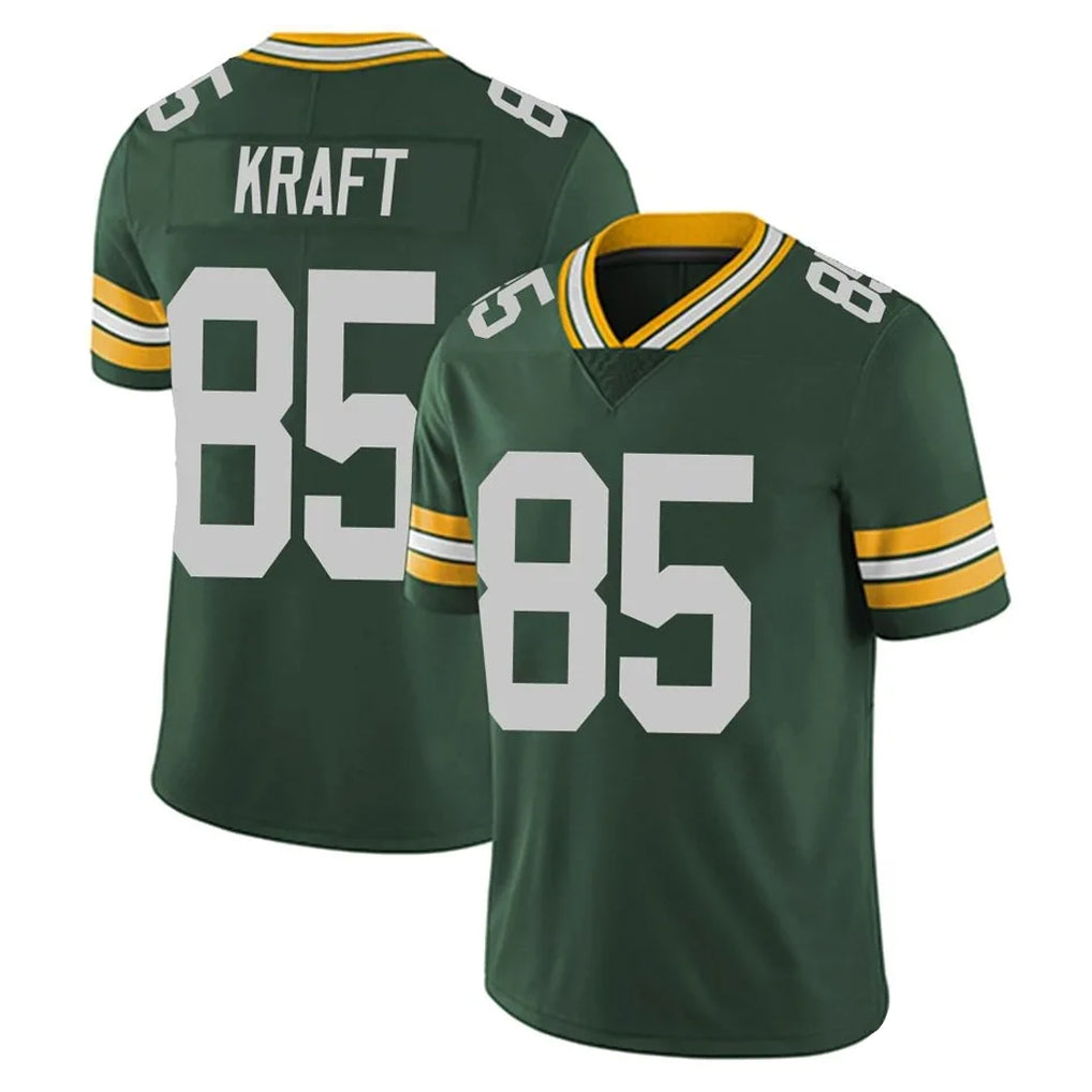 BIPIHUC GB.Packers #85 Tucker Kraft Player Green Vapor Untouchable Limited Home Game Stitched Jerseys
