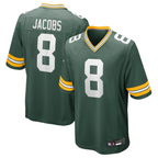 BIPIHUC GB.Packers #8 Josh Jacobs Player Green Replica Game Stitched Jerseys