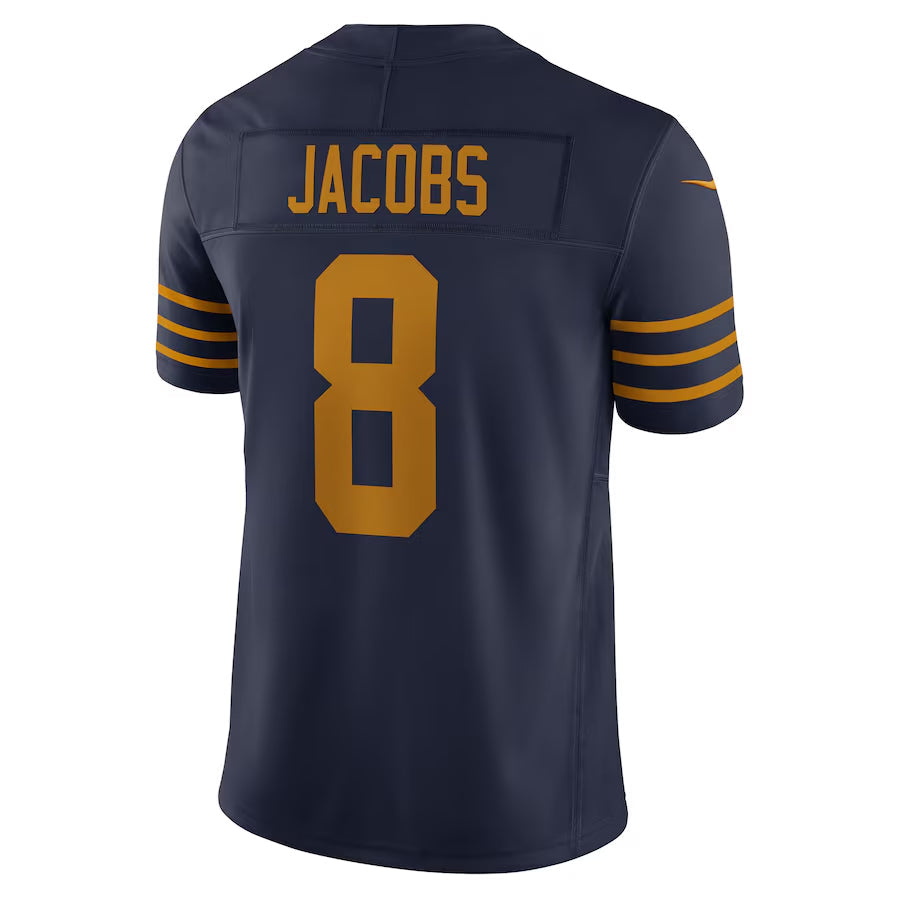 BIPIHUC GB.Packers #8 Josh Jacobs Player Navy The 1923 Classic Vapor F.U.S.E. Limited Game Stitched Jerseys