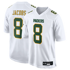 BIPIHUC GB.Packers #8 Josh Jacobs Player White Fashion Game Stitched Jerseys