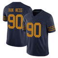 BIPIHUC GB.Packers #90 Lukas Van Ness Player Navy The 1923 Classic Vapor F.U.S.E. Home Game Stitched Jerseys