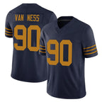 BIPIHUC GB.Packers #90 Lukas Van Ness Player Navy The 1923 Classic Vapor F.U.S.E. Home Game Stitched Jerseys