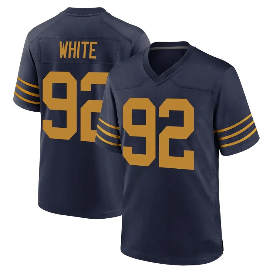 BIPIHUC GB.Packers #92 Reggie White Player Navy The 1923 Classic Game Stitched Jerseys