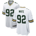 BIPIHUC GB.Packers #92 Reggie White Player White Home Game Stitched Jersey