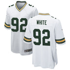BIPIHUC GB.Packers #92 Reggie White Player White Home Game Stitched Jersey